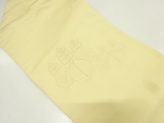 JAPANESE KIMONO / VINTAGE NAGOYA OBI / EMBROIDERY / PAULOWNIA